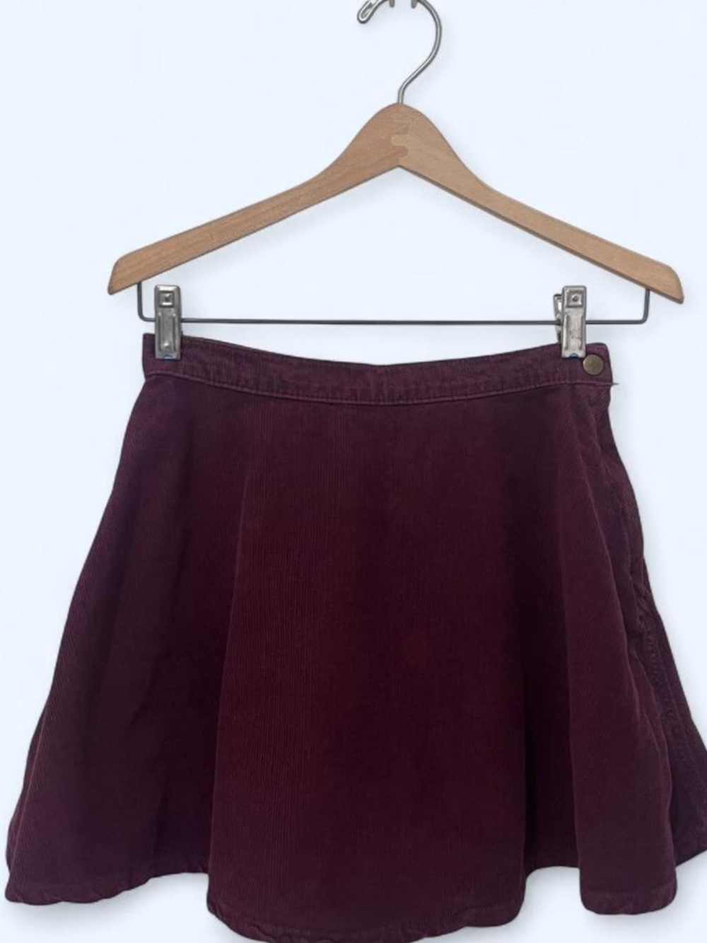 American Apparel Corduroy Circle Skirt S